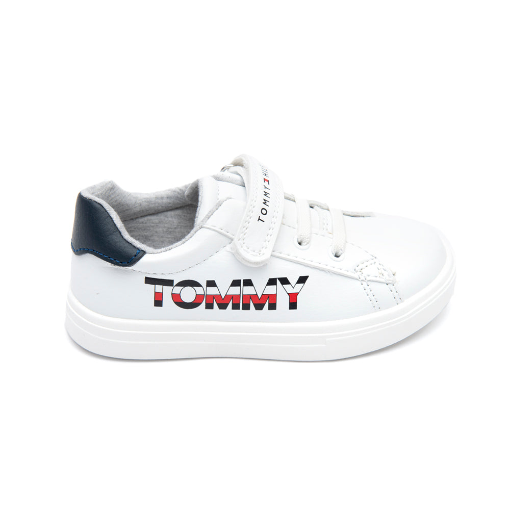 Tommy Hilfiger White/Blue Shoes
