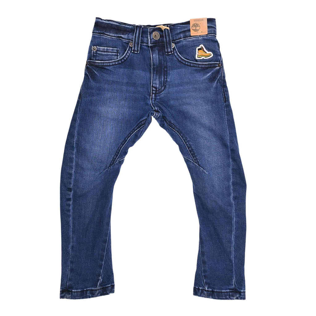 Timberland Kids Boy's Straight Blue Jeans