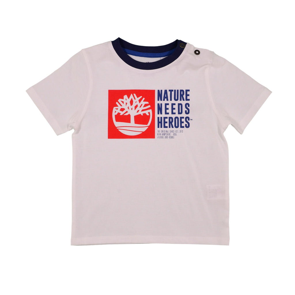 Timberland Kids Baby Boy's Logo  T-Shirt and Shorts Set