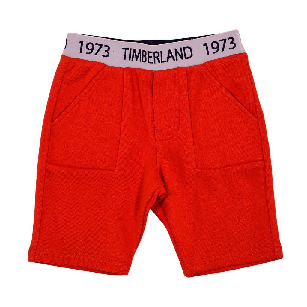 Timberland Kids Baby Boy's Logo  T-Shirt and Shorts Set