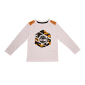 Timberland Kids Boy's White Long Sleeve T-Shirt