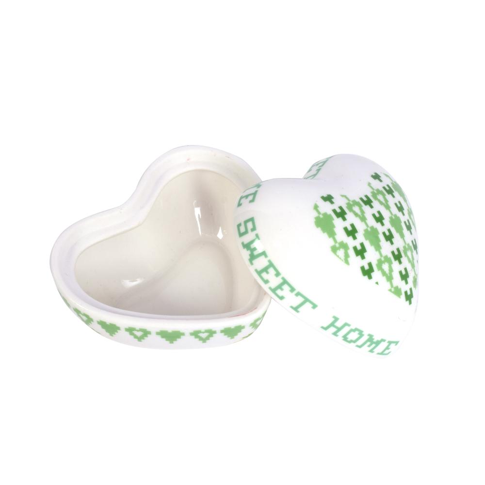 Hutschenreuther Box Small  Hearts Green