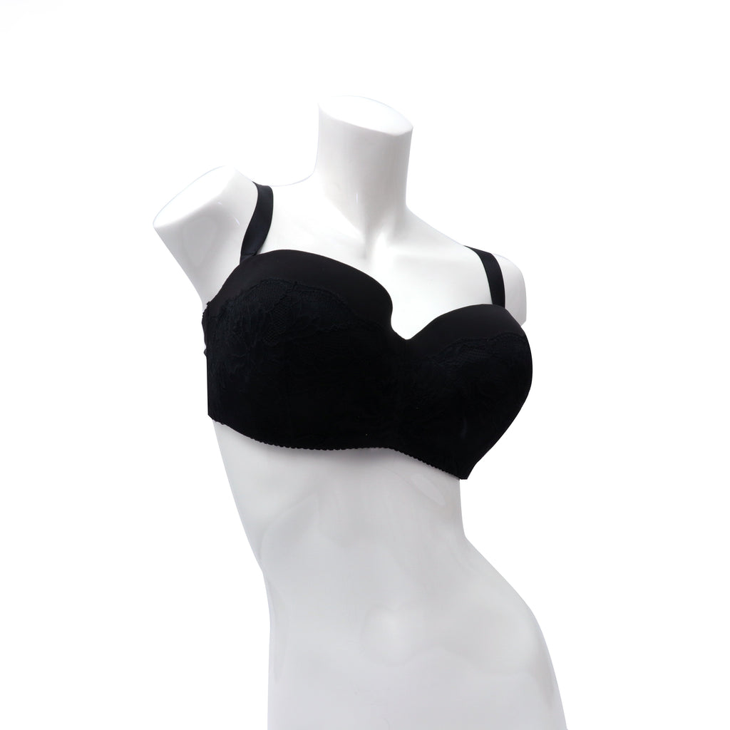 Yamamay Padded Bandeau Bra in Different Cup Sizes Black 38E
