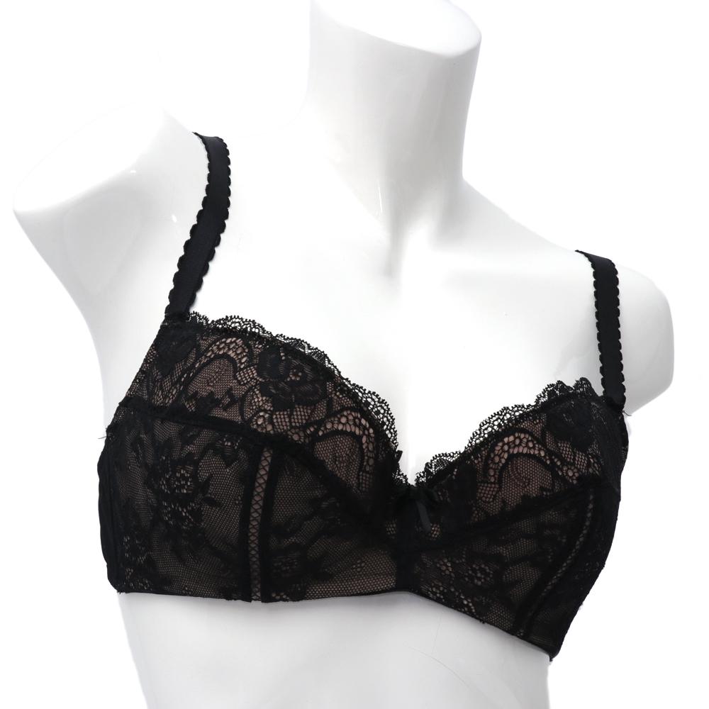 Yamamay Padded Balcony Bra In Different Cup Size Black