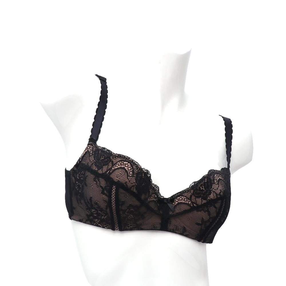 Yamamay Padded Balcony Bra In Different  Cup Sizes Black Size