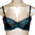 Bordelle Balconette Wire Bra Lagoon Style
