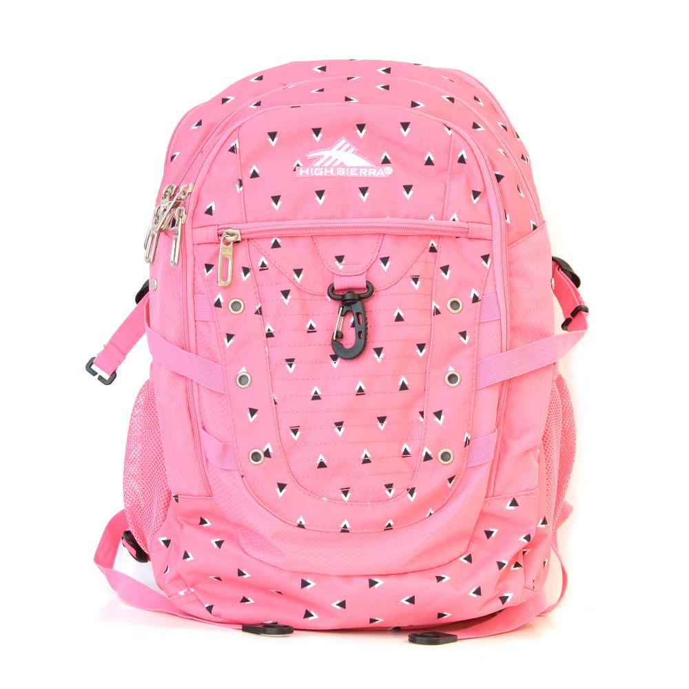 High Sierra Tactic Backpack Pink Lemonade/Pink Geo/White