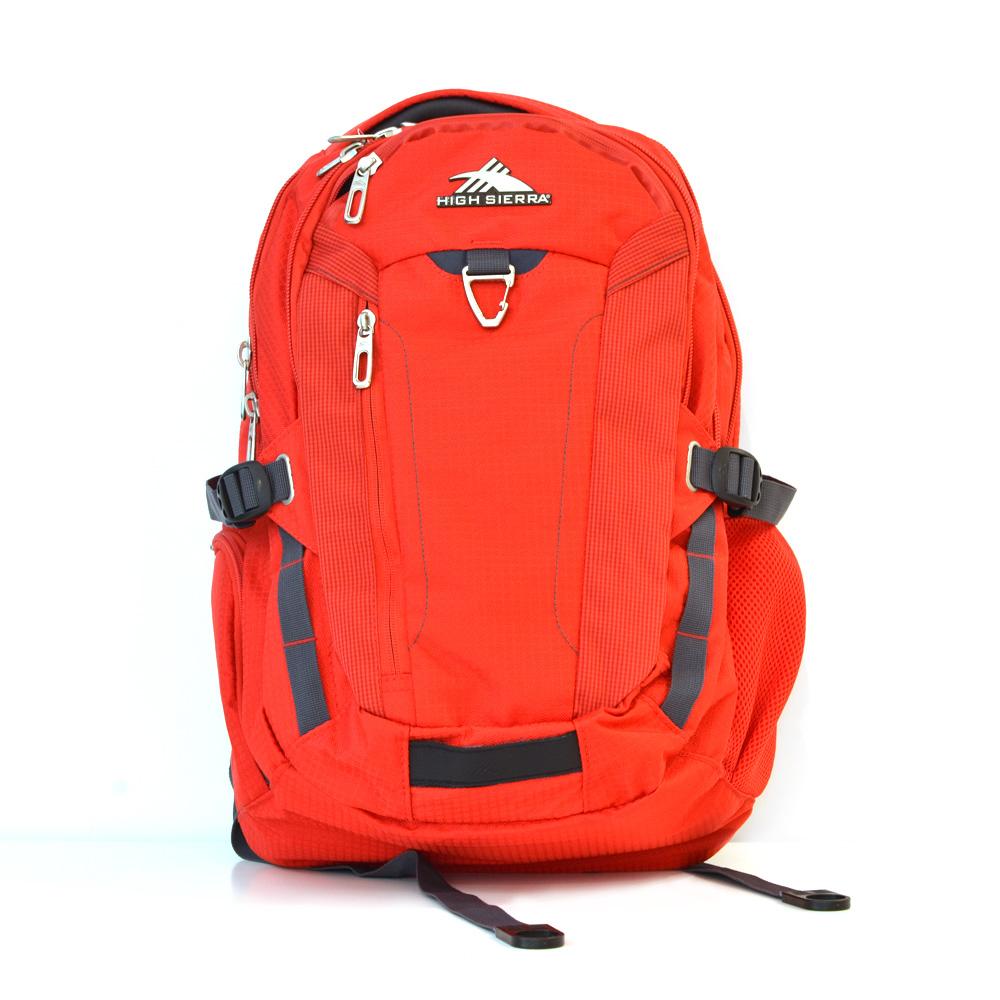 High Sierra Tephra Backpack Crimson/Mercury