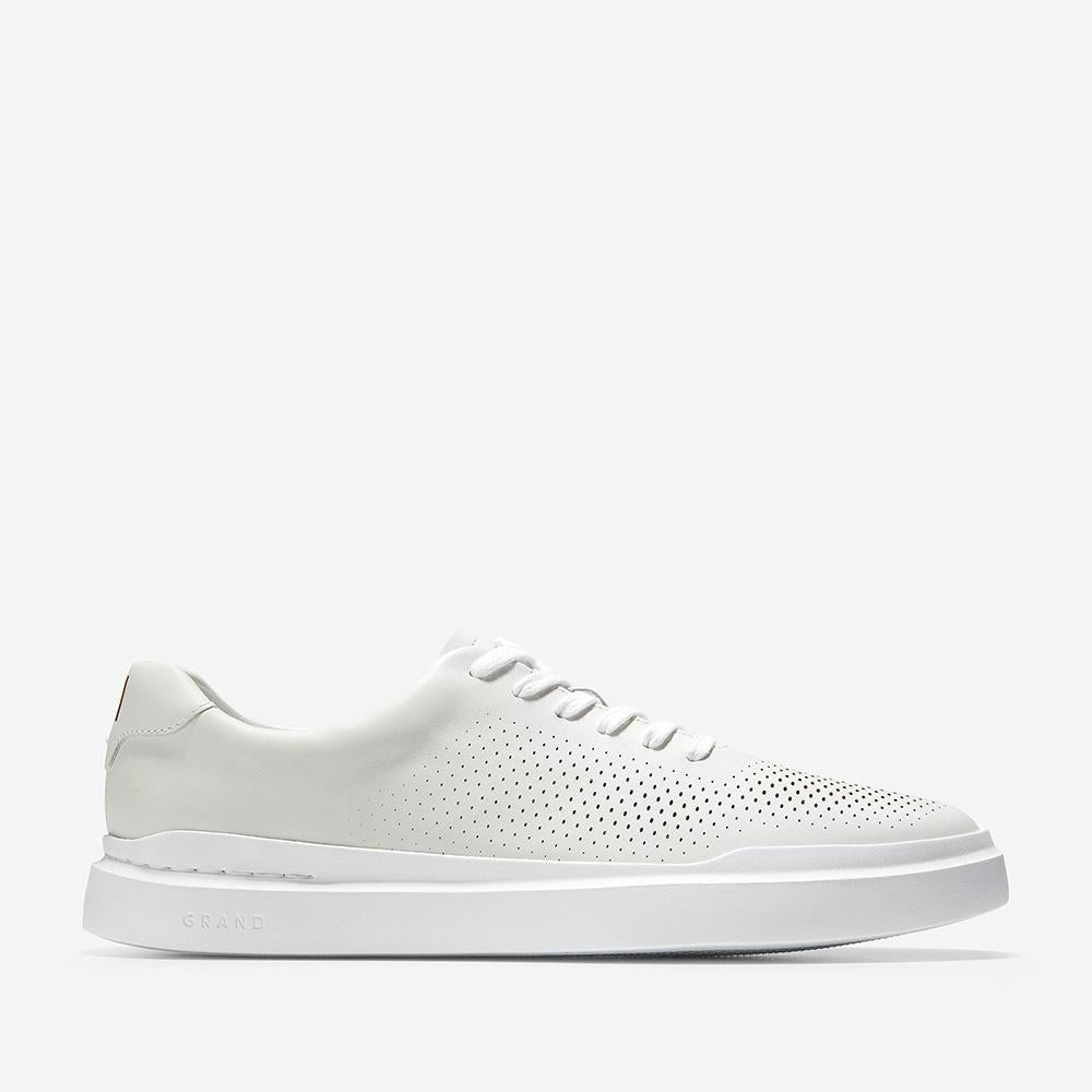 Cole Haan GrandPro Rally Laser Cut Sneaker White