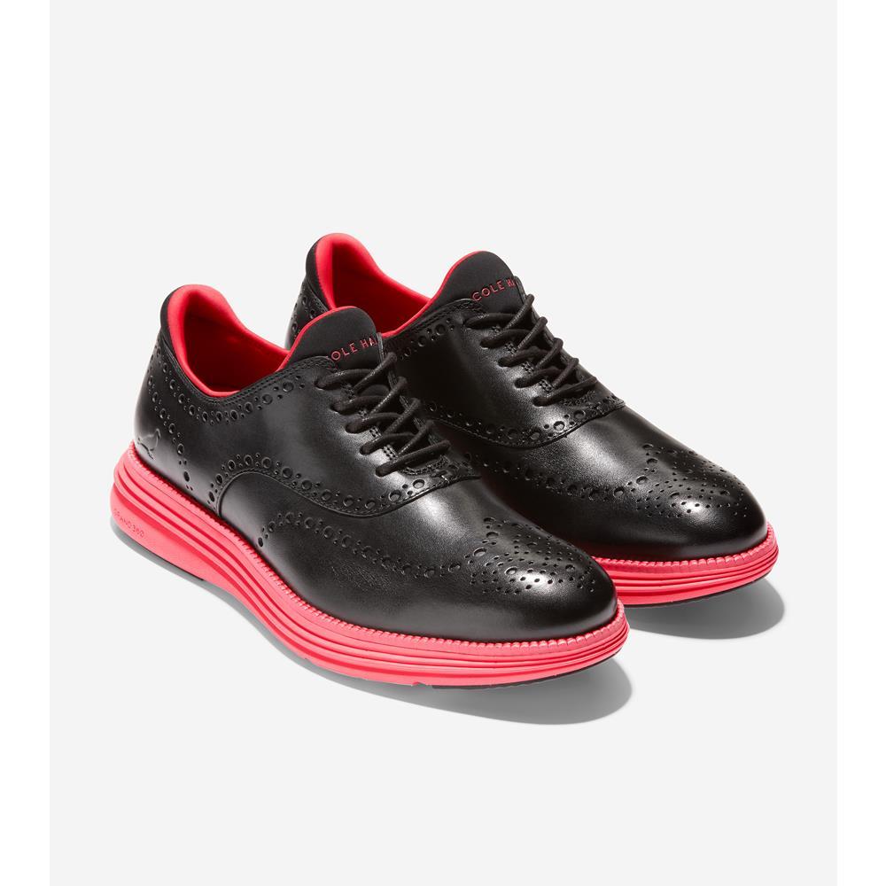 حذاء كول هان غراند الأصل الكبرى الترا قمة الجناح أكسفورد باللون الأسود 
