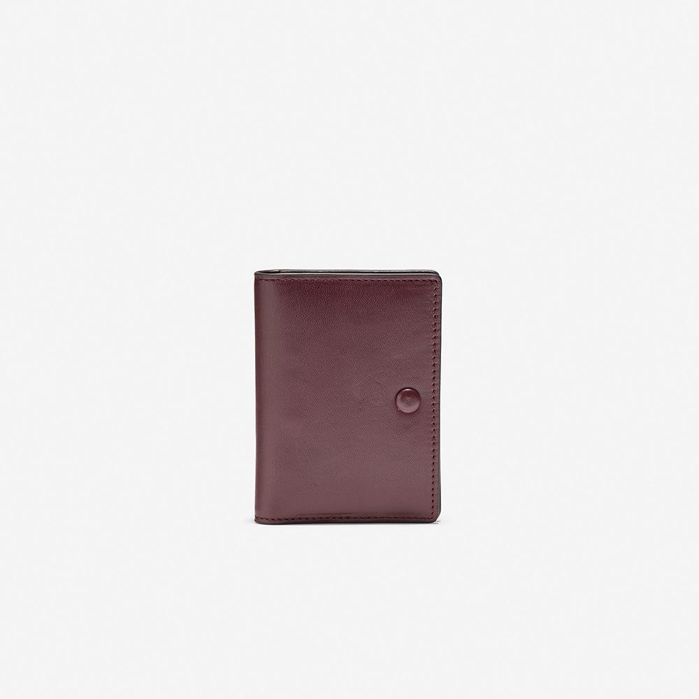 Cole Haan Card Case Winetasting Burgundy One Size