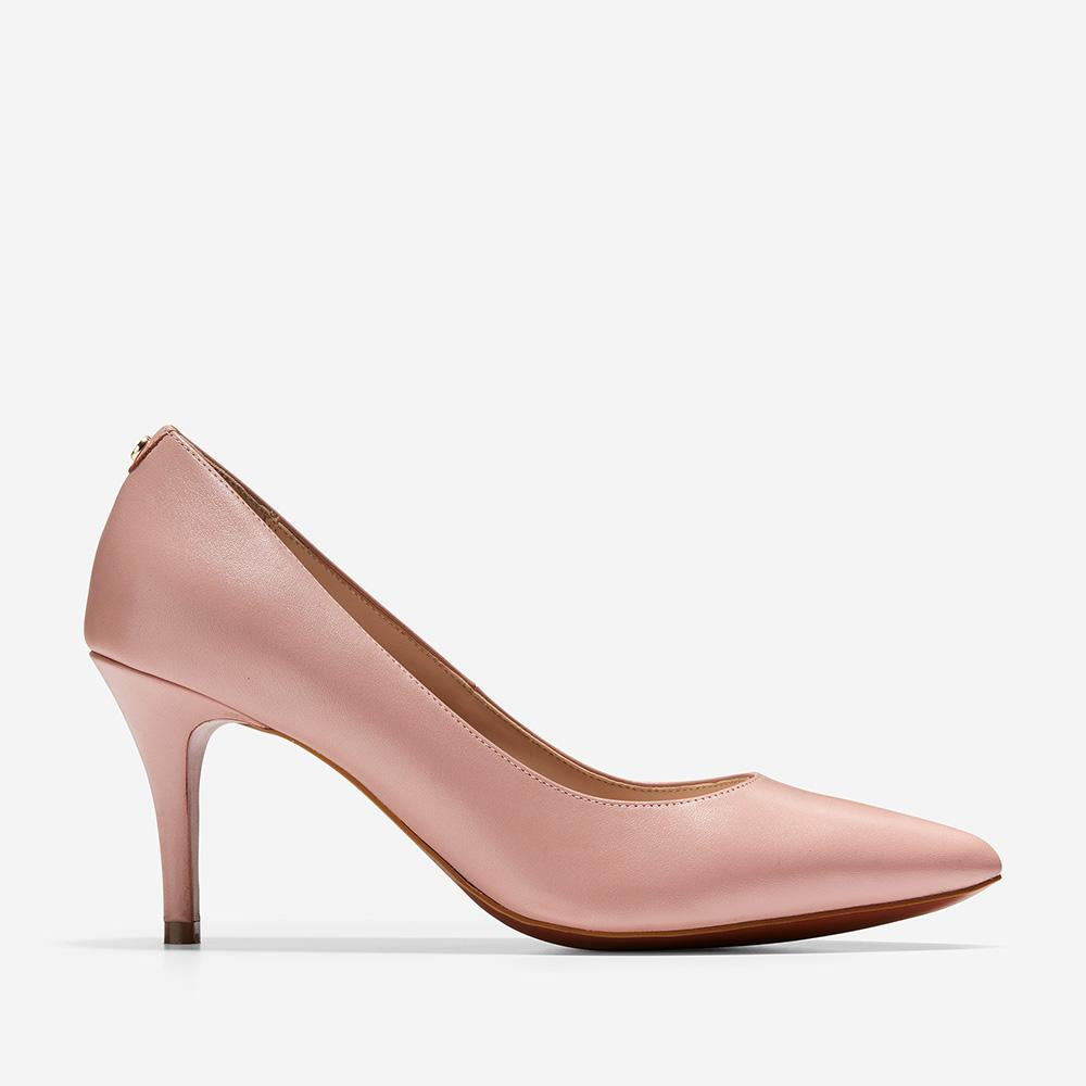 Cole Haan Gemma Logo Pump (75mm) Misty Rose Leather