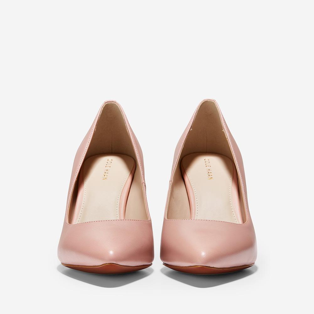 Cole Haan Gemma Logo Pump (75mm) Misty Rose Leather