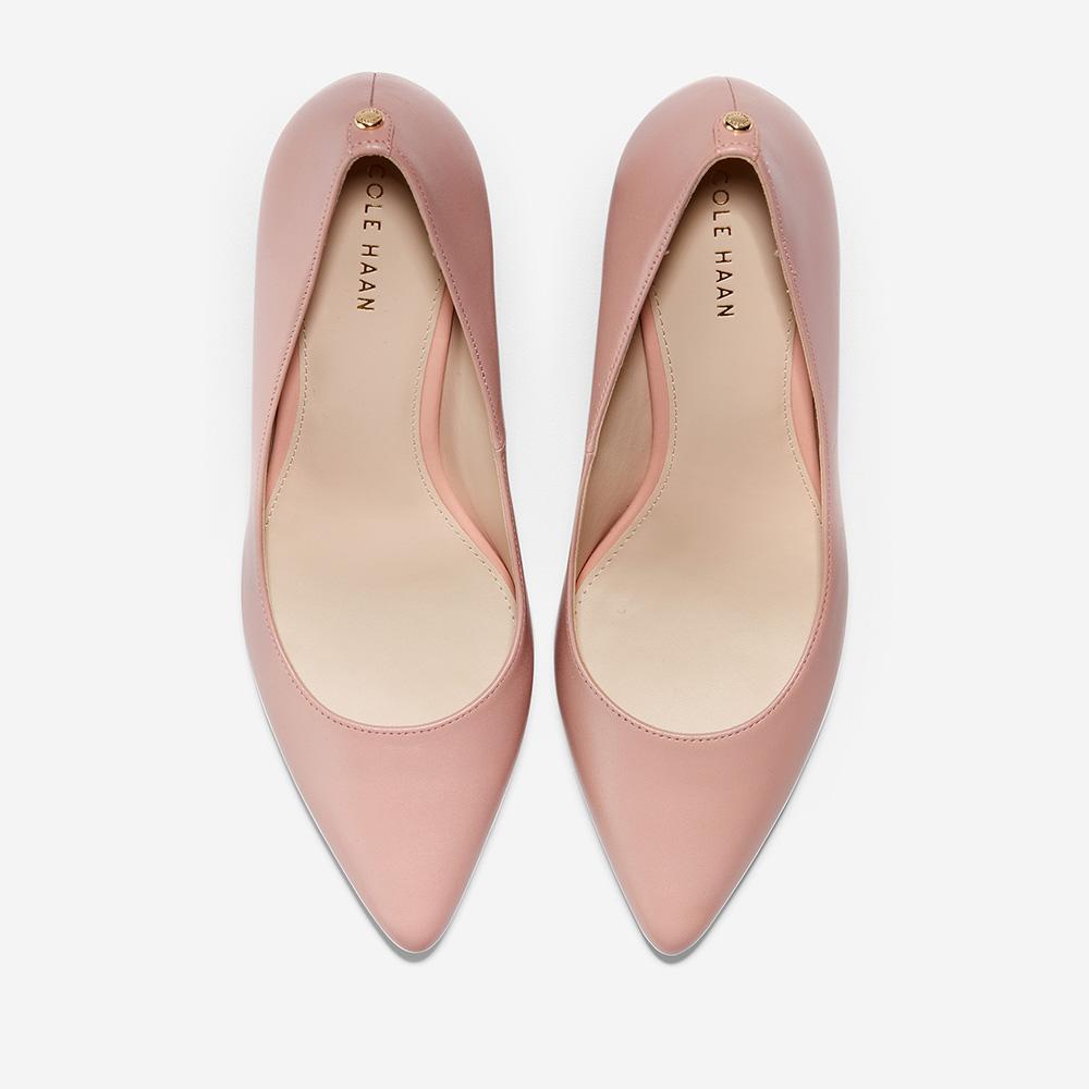 Cole Haan Gemma Logo Pump (75mm) Misty Rose Leather