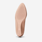 Cole Haan Grand Ambition Wedge (75mm) Mahogany Rose Leather/ Mahogany Rose / Brushed Gold
