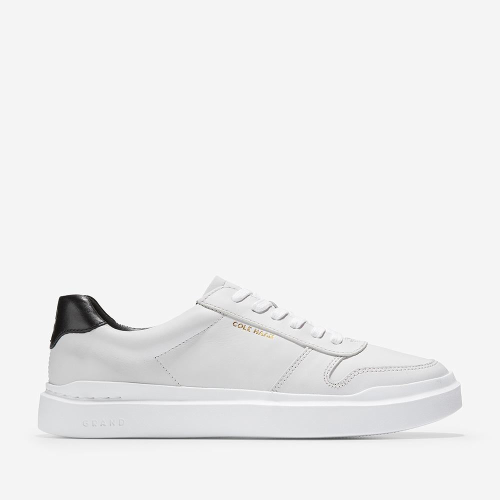 حذاء كول هان غراندبرو أبيض / أسود / أبيض بصري مقاس 9.5