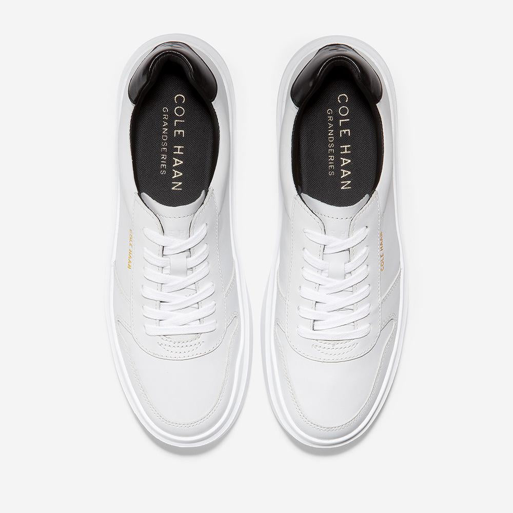 Cole Haan GrandPro Rally Court Sneaker Optic White/Black/Optic White