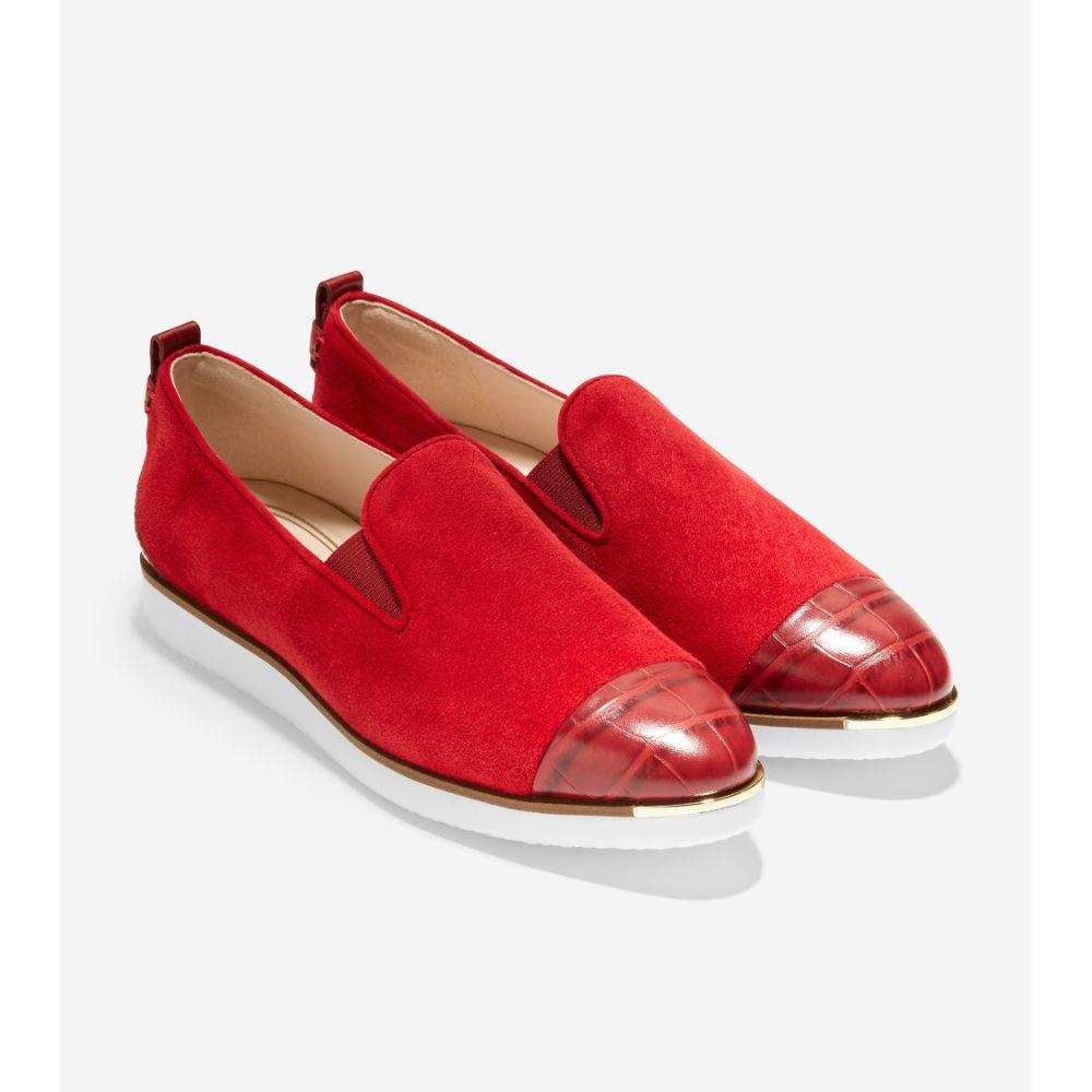 Cole Haan Grand Ambition Slip-on Sneaker Red Dahlia