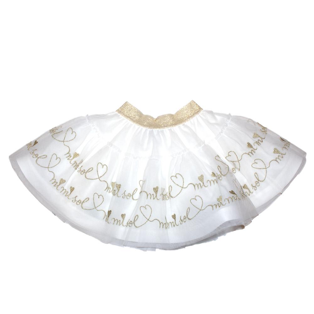 Mimisol Cream Skirt