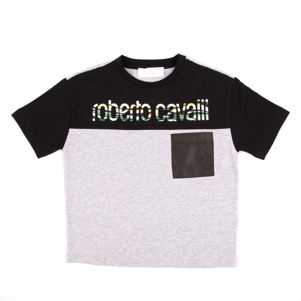 Roberto Cavalli Grey T-Shirt